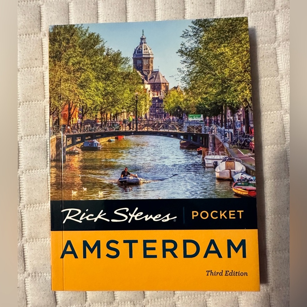 Pocket Amsterdam Guidebook - Yellow Cover